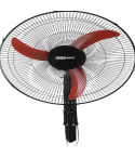 Black and White 18-inch Wall Fan Hammer WF73