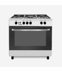 Fresh 5-Burner Cooker, 60 x 90 cm, Jumbo Star Silver, Code 20584