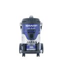 SHARP Pail Can Vacuum Cleaner 1800 Watt In Blue Color With Cloth Filter EC-CA1820-X