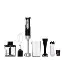 TORNADO Hand Blender 600 Watt With Stainless Steel Whisk in Black Color THB-600C