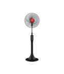 TORNADO Stand Fan 16 Inch With 4 Plastic Blades and 3 Speeds In Black Color EFS-111T