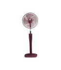 TOSHIBA Stand Fan 16 Inch With 4 Plastic Blades and 3 Speeds In Grey Or Maroon Color EFS-74(PS)