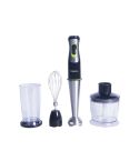 TORNADO Hand Blender 400 Watt With Stainless Steel Whisk In Black Color THB-400CH