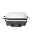 Tornado Smart Electric Grill 1800-2100 Watt Stainless x Black TSG-5005