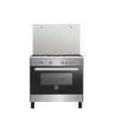 LA GERMANIA Freestanding Cooker 90 x 60 cm 5 Gas Burners In Stainless Steel Color 9C103RC1X41WW