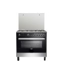 LA GERMANIA Freestanding Cooker 90 x 60 cm 5 Gas Burners In Stainless Steel Color 9M10GUB1X4AWW