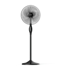 TORNADO Stand Fan 16 Inch With 4 Plastic Blades and 3 Speeds In White Color TSF-16WW