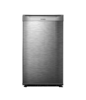 Tornado refrigerator defrost 100 liter 1 door mini bar in silver color mbr-ar100-s
