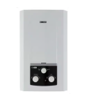 Zanussi Gas Water Heater - ZYG10113WL- 10 Liter- White with charger