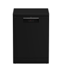 Beko dishwasher 60 cm 14 set 5 programs black digital bdfn15420b