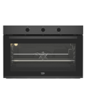 Beko Built In Oven Gas 90cm With Fan Full Safety Bbwht12104xs