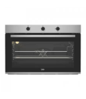 Beko built in oven gas with fan 90cm  bbwht12104xs