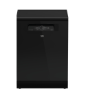 Beko Dishwasher 15 Set 6 Programs Inverter Black Glass BDFN36531GB