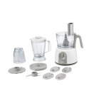 Beko Food Processor 1000 Watt White and Grey - FPP 4402 W