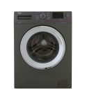 Beko Washing Machine Full Automatic Digital 7 Kg 1000 Rpm Steam Chorome Door Inverter Gray Wtv7512Xmci