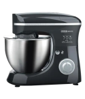 Black and White Stand Mixer with Attachments, 6.2 Liters, 1500W, Black - SM-615
