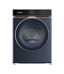 Fresh Automatic Washing Machine, 10 kg, 1400 RPM, Dark Blue, Steam Inverter Direct Drive, Digital Code 17757