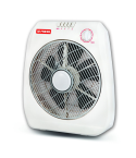 Fresh box fan 12 inch gray