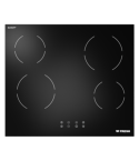 Fresh Electric Built-in Hob, 60cm, 4 Burners, Black - 9861