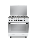 Fresh Gas Cooker Forno 5 Burners Stainless Fan 80x55 - 16608
