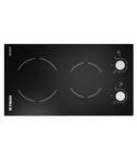 Fresh Freestanding Ceramic Hob 2 Burners 2800 Watt Black Code 3942