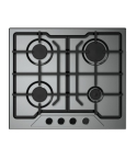 Fresh Gas Built-in Hob 4 Burner 60 Cm Cast Iron Stainless Modena-60-9627