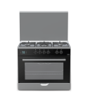Fresh gas cooker jumbo mirror plus 90*60 digital touch safety touch hydraulic fan