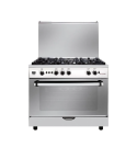 Fresh Hi Cast Dig CB Digital Gas Cooker With Air Fryer, 5 Burners, 90 cm, Stainless Steel - Fresh-500017081