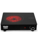 Fresh Hot Plate Single Ceramic 1500 W Black