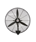 Fresh Industrial Wall Fan 30 Inch 3 Blades Black - 500004503