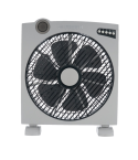 Fresh magic box fan 14 inch gray