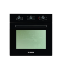 فرن فريش 60سم غاز شوايه كهربا اسود روستيك 2مروحه هيدروليك كودGEOFR60CMB 10344
