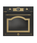 فرن فريش 60سم غاز شوايه كهربا اسود هيدروليك كودGEOFR60CMRB 9643