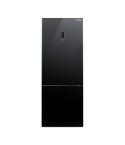 Fresh Refrigerator 530-liter Combi Black Glass Digital Harmony FNBMR640YGQBM 
