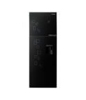 Fresh Refrigerator Vertical No Frost 426 Liters Black Glass Fntdr540ygb