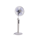 Fresh Stand Fan Without Remote Control, 16 Inch - White x Grey