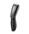 Tornado hair clipper with led indicator stainless steel and titanium blades in black color tcp-61b