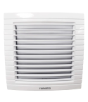 Tornado glass ventilating fan 15 x 15 cm privacy grid white tvg-15qw