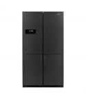 White point refrigerator 4 doors 565 liters digital screen dark stainless wpr928ddx