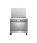 LA GERMANIA Freestanding Cooker 90 x 60 cm 5 Gas Burners In Stainless Steel Color 9C103RC1X41WW