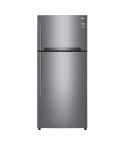 LG No Frost Refrigerator with Inverter Motor, 475 Liters, Silver - GN-H622HLHL
