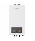 Midea Gas Water Heater With Chimney 10 Liters White- Jsd2010dhslgtin