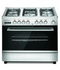 Royal Master Chef Cooker 5 Burners Digital Stainless