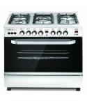 Royal Master Chef Pro Cooker 5 Burners Digital Fan Full Safety 90 cm Stainless