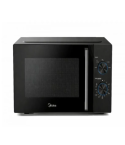 Midea Microwave Solo Mechanical 25 Liter Mirror Door Black MM8P022VV