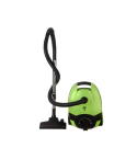 JAC Bagged Canister Vacuum Cleaner, 2400 Watt, Lime Black - JB2400L