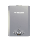 Fresh 10 Liter Natural Gas Water Heater, Silver Digital, with Charger, Code 21925