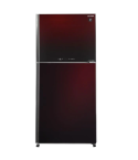 Sharp Refrigerator Inverter No Frost 385 Liter Red Sj-gv48g-rd