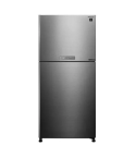 Sharp Digital No Frost Refrigerator,538 Liter, Dark Stainless - Sj-pv69g-dst