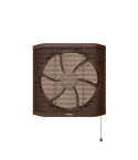 TORNADO Bathroom Ventilating Fan 25 cm Privacy Grid Creamy x Brown TVS25CN